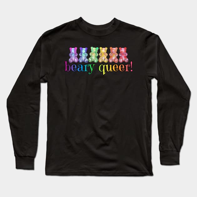 Also Beary Queer Long Sleeve T-Shirt by Art by Veya